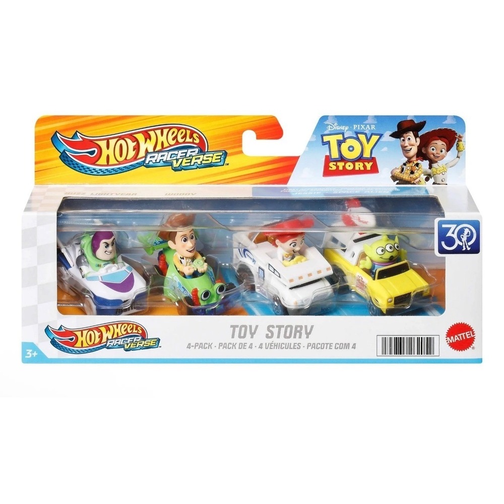 Hot Wheels Toy Story 4-Pack Character Vehicles - Multicolor